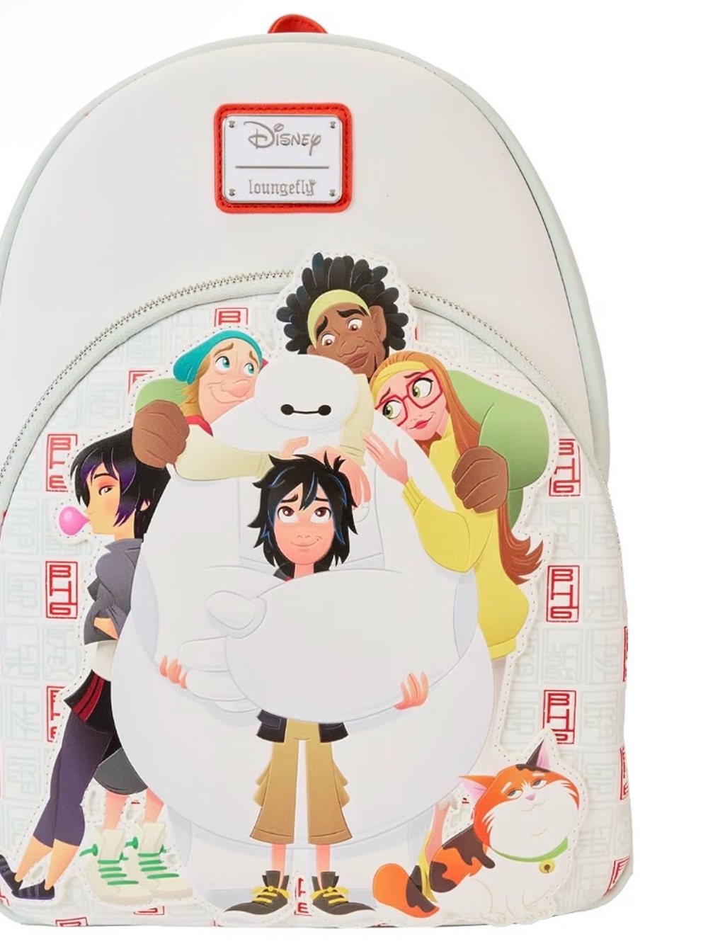 Loungefly Disney White Big Hero 6 10th anniversary Backpack